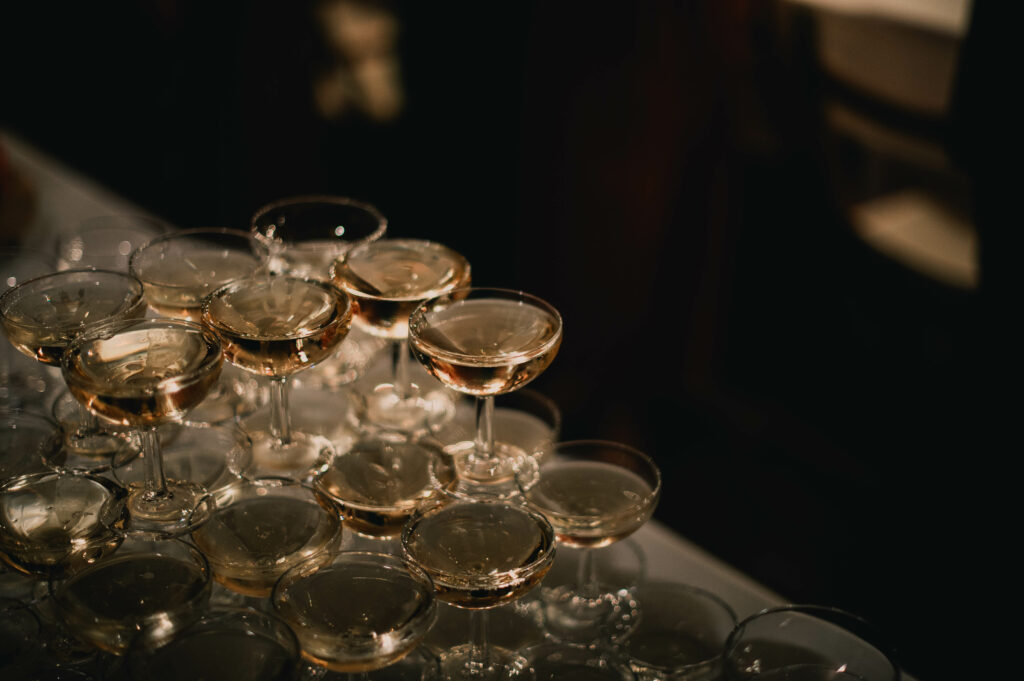 cascade de champagne